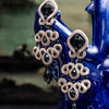 Pendientes Gótico Azabache XL Mármol